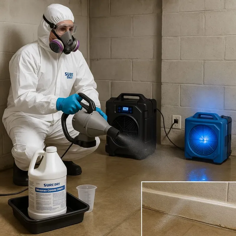Sanitization and Odor Removal process in LaFayette, GA