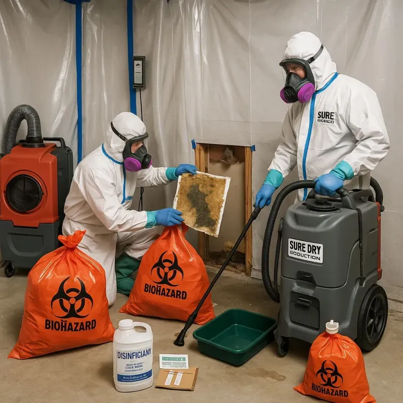 Contaminated Water Handling Protocols process in LaFayette, GA