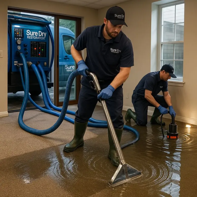 Water Extraction and Removal process in LaFayette, GA